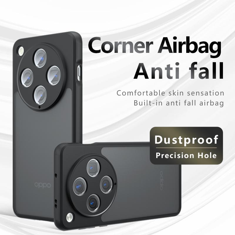 Чехол для OPPO Find X8 Pro X7 Ultra X6 Чехол Роскошные матовые прозрачные чехлы для Find X8 X7 X6 Pro FindX8 Акриловый ПК Ударопрочный бампер