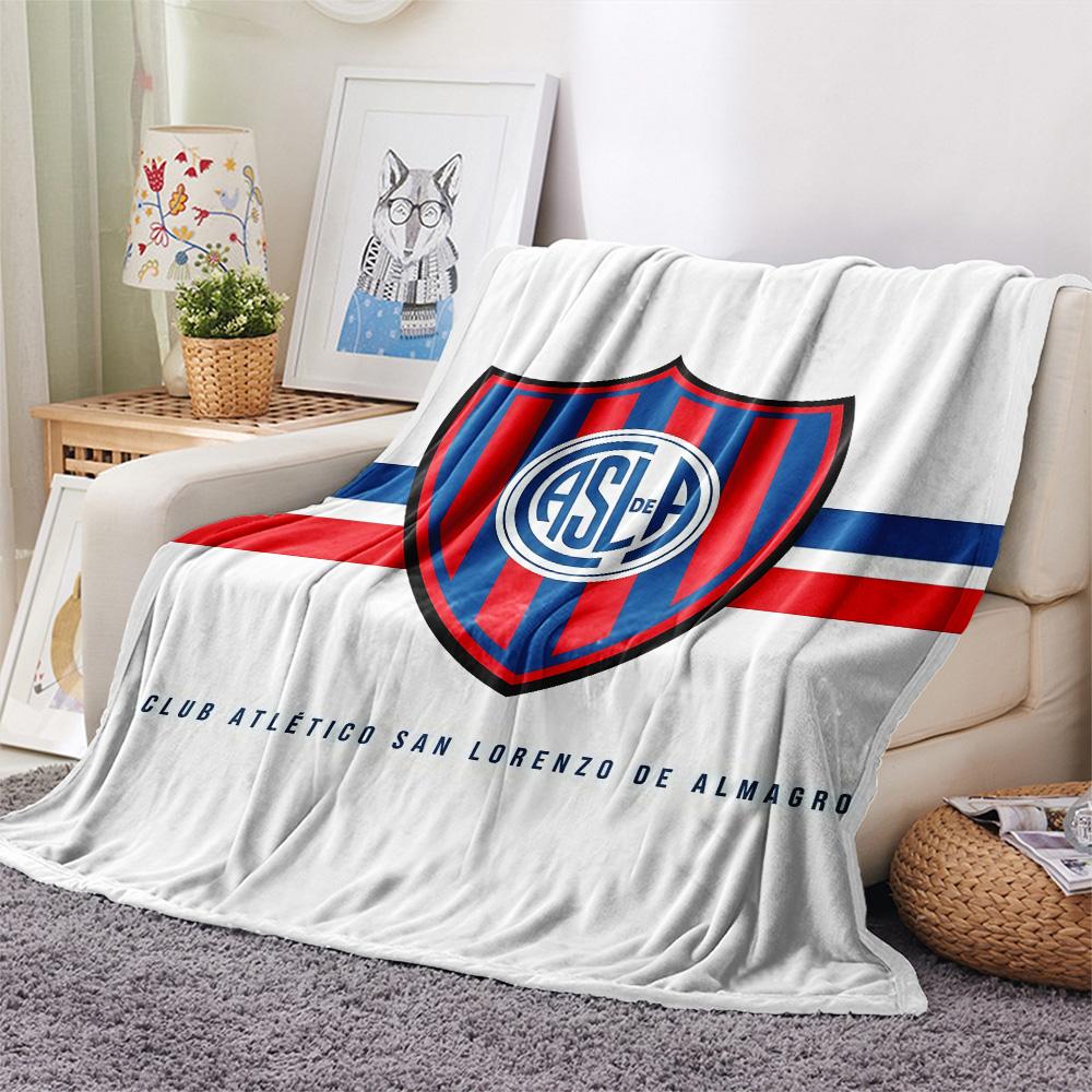 San Lorenzo de Almagro2 Flannel Blanket, High quality Comfortable for All Seasons, Home Decor, Warmth and Comfort