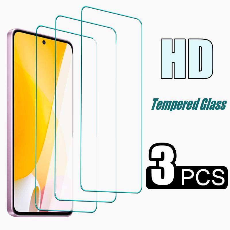 3 шт. 3 шт. Защитная пленка для экрана XiaoMi Mi RedMi Note 10 11 iPhone 13 Pro Max Samsung Galaxy Huawei Honor Moto Realme OPPO VIVO POCO Закаленное стекло HD 9H