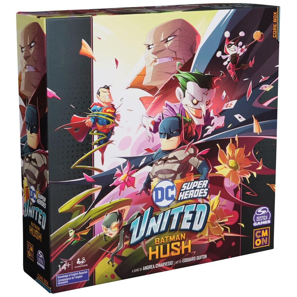Spin Master Games DC United Superhero Batman Hash Cooperative Multiplayer Strategy Card Game 1-5 Players Collector Miniatures Christmas Gift for Teens