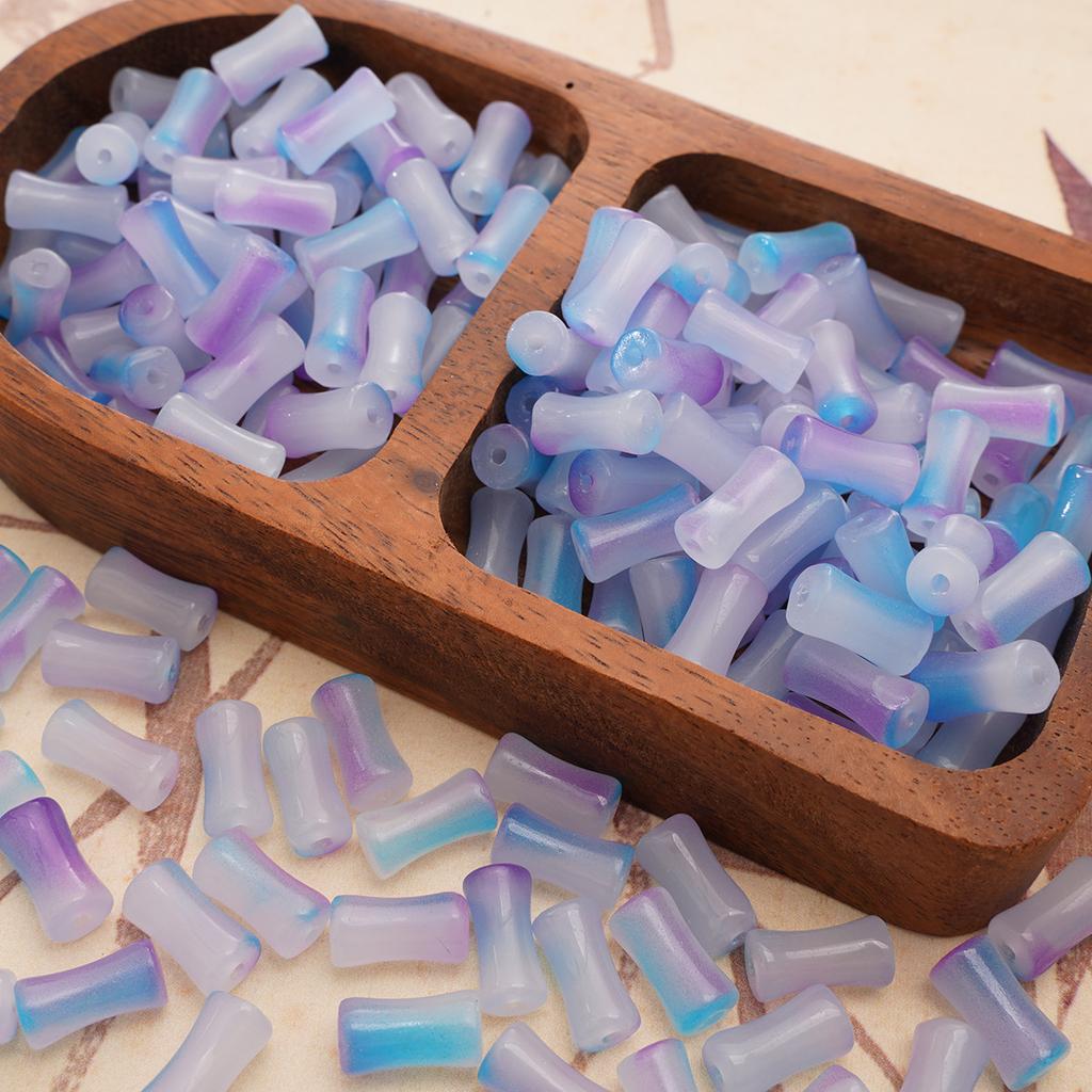 Стеклянные ореолы для окрашивания Бамбуковые бусины Бусины в старинном стиле Бусины ручной работы Аксессуары для бисера Глазурь Имитация нефрита Бусины Материалы