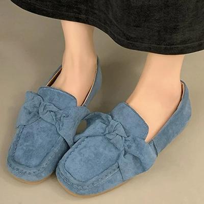 Модная весенняя обувь на плоской подошве Женские лоферы Модная обувь с бантом Повседневная обувь Платье Лолита Элегантная женская обувь Тренд 2025 Ходьба Женская обувь Zapatillas