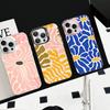 Абстрактный Цветочный Рынок Чехол для Телефона Для iPhone 16 15 14 13 12 11 Pro Max X XR XSMAX Матовый Ударопрочный Задний Чехол