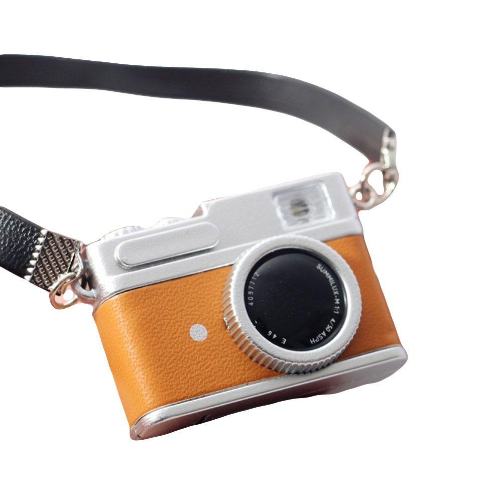 Gift Doll Accessories Home Decor Desktop Display Miniature Camera Model Retro Camera Doll House