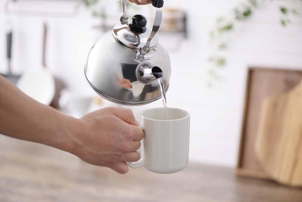 Yoshikawa Made In Induction and Gas Small SJ3555 Kettle, Japan, Compatible, 1.5L, Easy-Pour, Kettle,