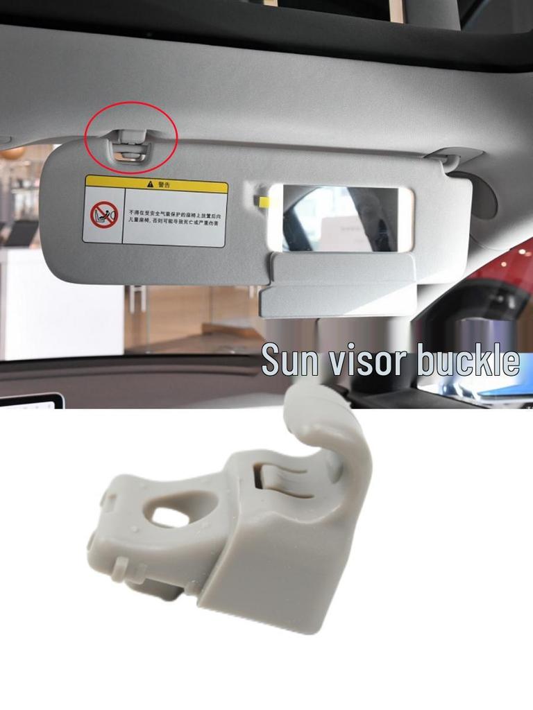 Tesla Model 3 Sun Visor Light Blocking Clip Bracket