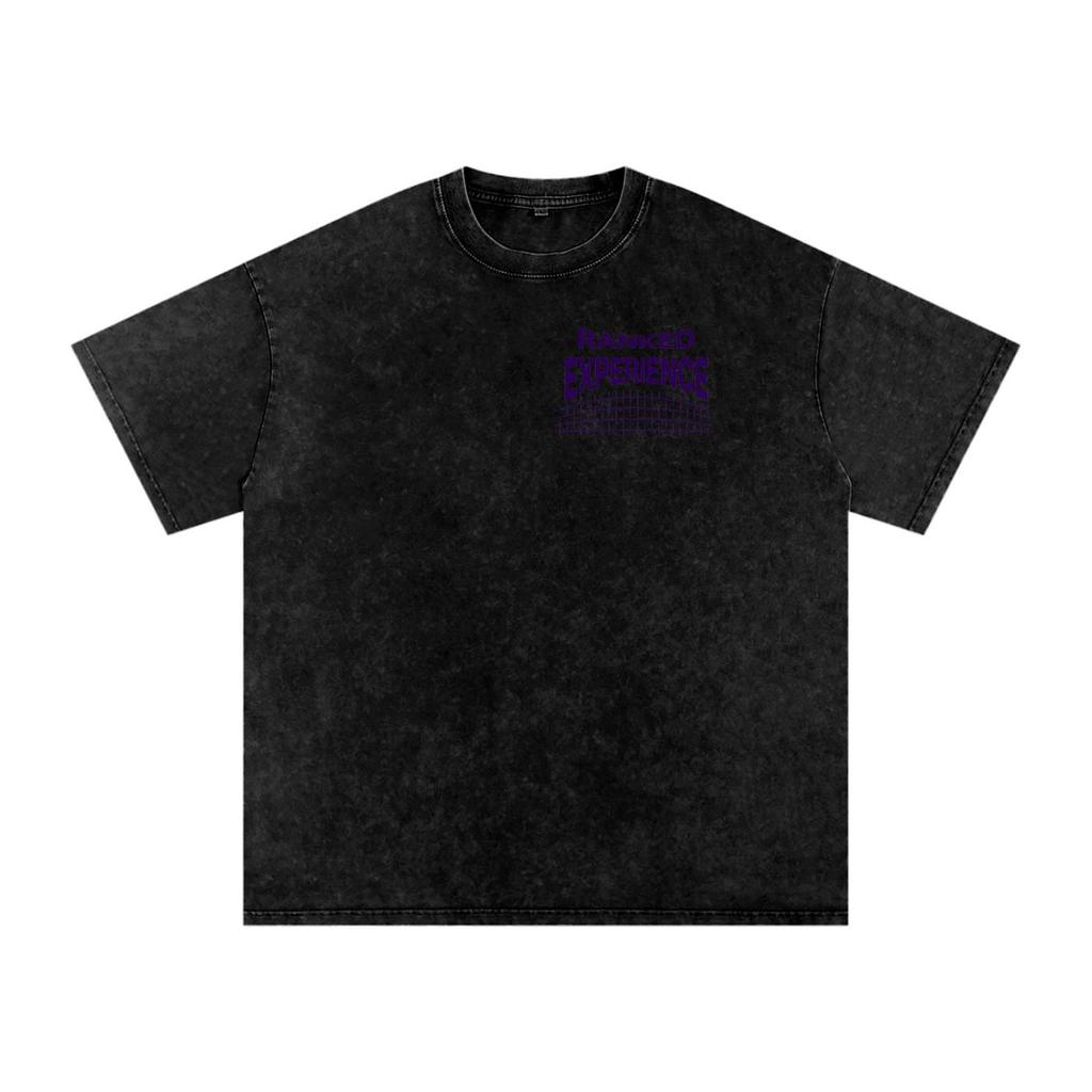 Ranked Experience | Snow Washed Oversized Cotton T-Shirt and kids shirt