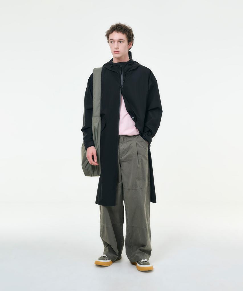 Whether Weather Hwaseong Men'S Weather Coat Essential Collection Black