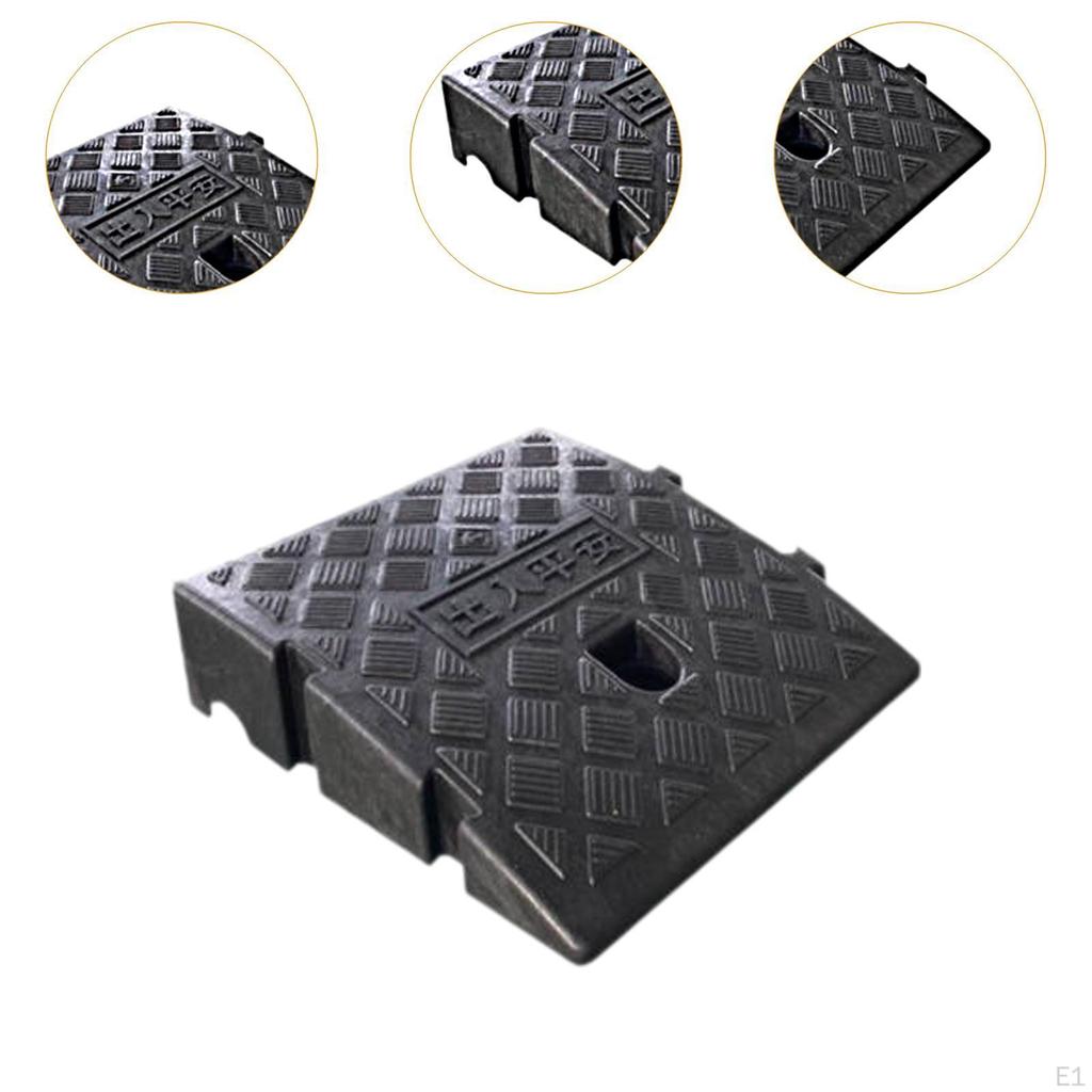 Curb Ramp Bridge for Cars And Wheelchairs In Driveway Applications