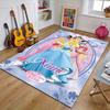 Custom Princess Mat Personalized Name, Polyester Washable Indoor Entryway Rug, Gift for Christmas, Easter, Thanksgiving Day