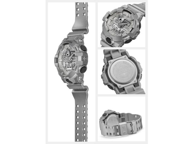 Casio G-Shock GA-700FF-8AJF Forgotten future Series Мужские часы Серебряный день/дата