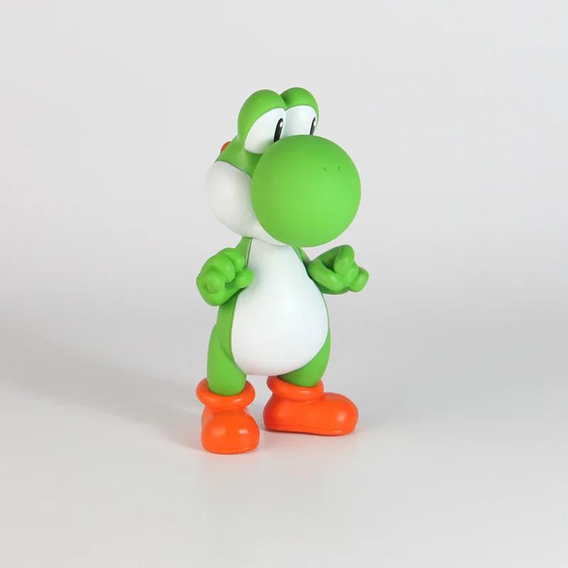13cm Super Plumber Series PVC Action Figures Mario Luigi Yoshi Bowser Character Model Dolls Collectible Toys
