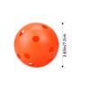 72Mm 26 Holes Floorball Stick Ball Pe Plastic For Field Hockey Training Street Outdoor Sport Practice Ice Hockey Puck Equipment