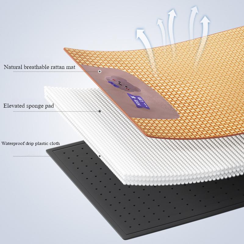 Охлаждающая подставка для домашних животных на весну и лето Коврик для мелких домашних животных весом до Прочное одеяло для диванных кошек