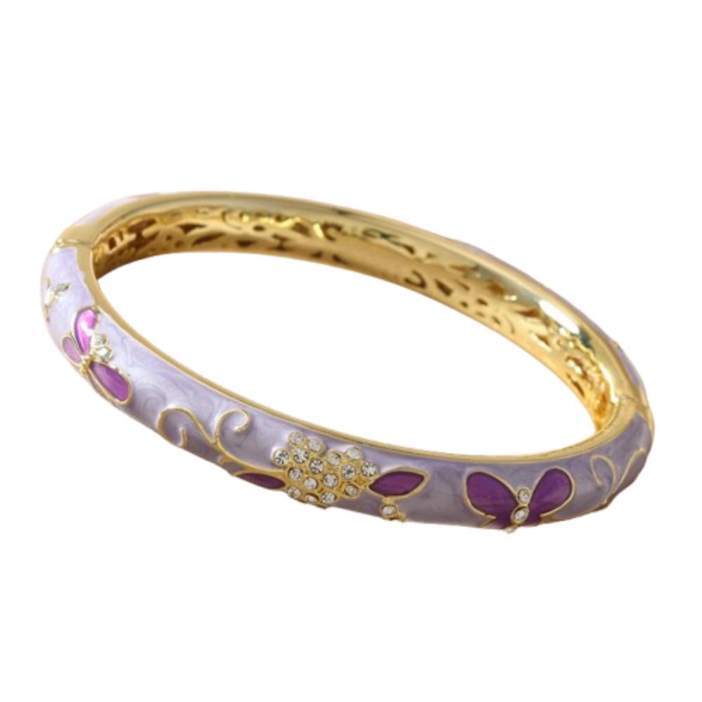 Эмаль Винтажный браслет-перегородчатая эмаль традиционный женский браслет на руку ажурный цветочный браслет для девочек