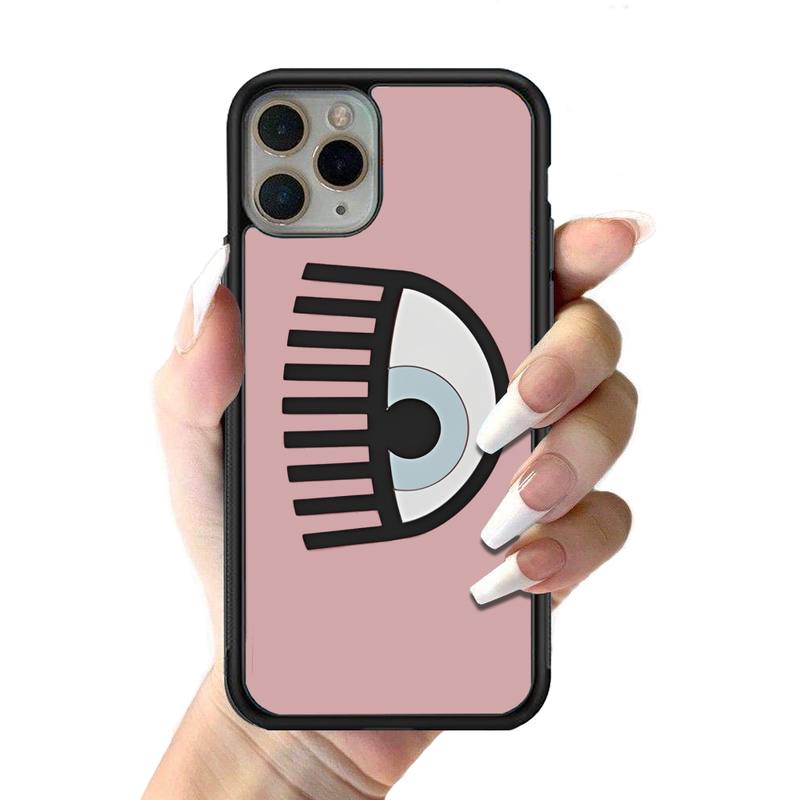 Чехол для телефона Ferragnies Eyes Chiara, силиконовый чехол из ПК + ТПУ для iPhone 11 12 13 Pro Max 8 7 6 Plus X SE XR Hard Fundas