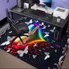 1PC Custom Name Rainbow Heart Butterflies Theme Floor Mat Ideal for Living Room, Game Rooms, Office, Bedroom, Floor Mat Playful Design