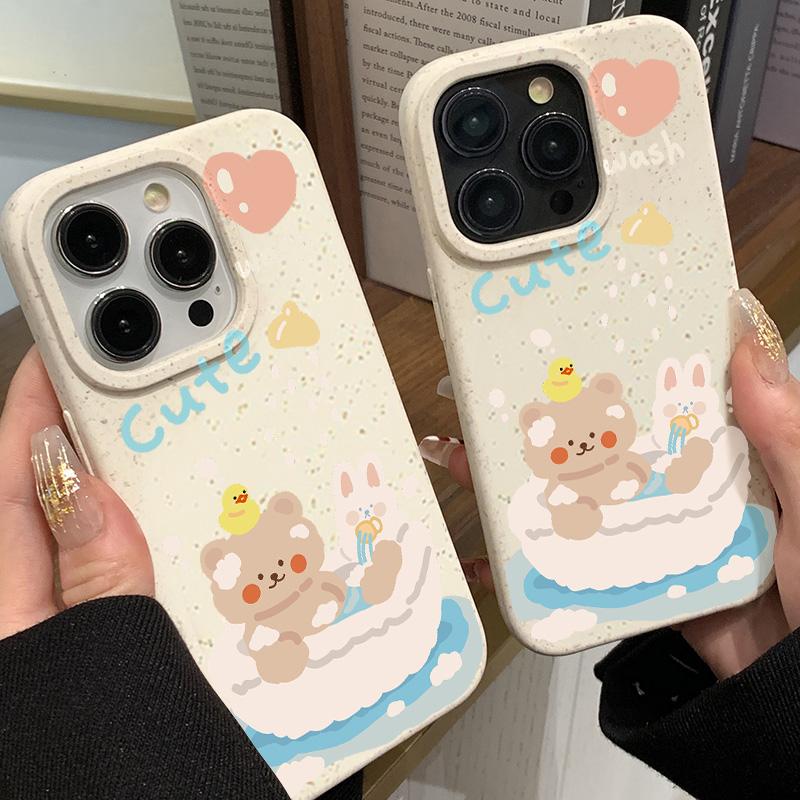 Mobile Phone Cases for iPhone 11 13 XR 15 Pro Max 12 14 Pro Max Case iPhone 16 7 Plus 8 Plus XS Max Degradable and Environmentally Friendly