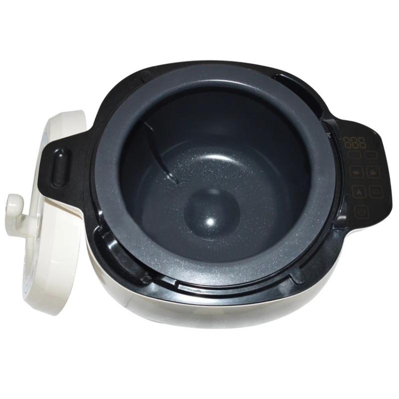 Полностью автоматическая машина для приготовления пищи, многофункциональная плита, интеллектуальный робот для жарки риса, сковорода с антипригарным покрытием, барабанная машина для жарки