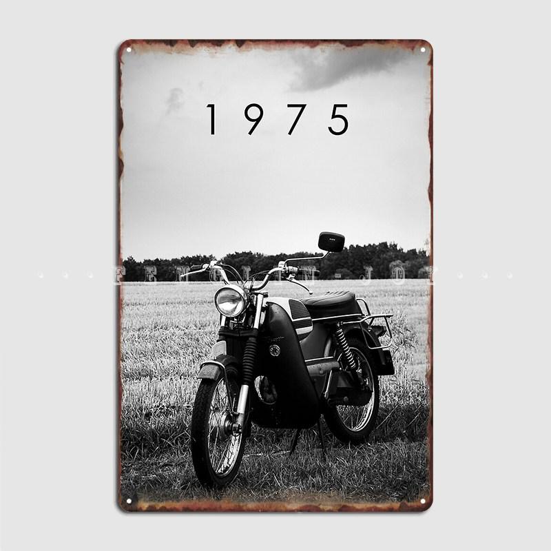Kreidler Florett 1975 Poster Metal Plaque Club Party Pub Garage Designing Garage Decoration Tin Sign Poster