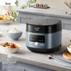 dfb-b30y5 smart rice cooker, 3l blue with binchotan liner