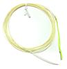 ANGLE Tenkara Line Sky PVC Coating Плавающая Tenkara Level Line светло-желтая 4,0 м