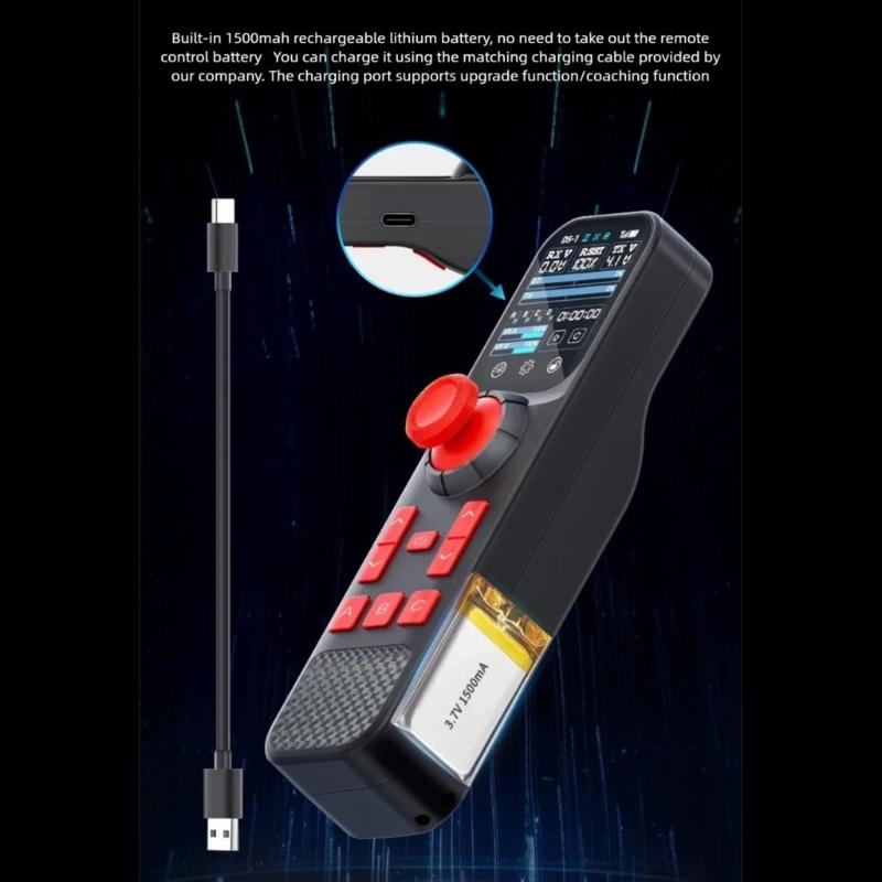 DS800 2.4Ghz 8 Function Wireless Device With F08A Receiver For Miniature Vehicles And Watercrafts