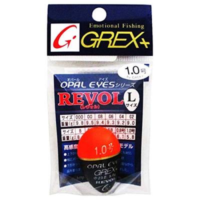 REVOL оранжевый поплавок размера L REVOL оранжевый GREX+ сквозной GREX+ размера L (1.0/оранжевый)
