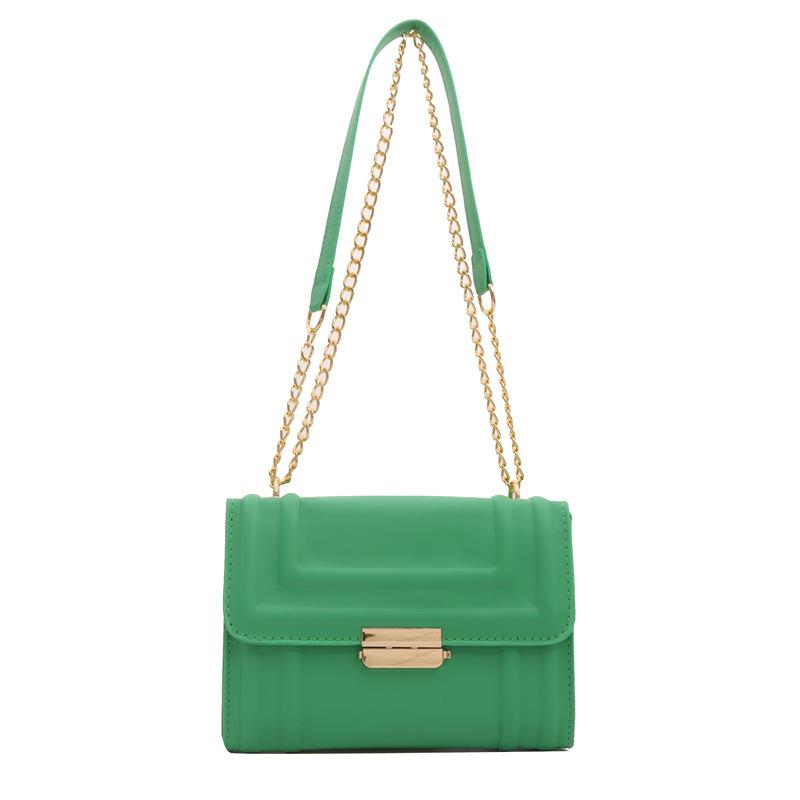 Весенняя новая модная сумка через плечо с цепочкой для женщин Простая и модная темпераментная и персонализированная сумка через плечо