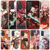 Чехол для телефона Kazuha Genshin Impact для Xiaomi Redmi Note 15 14 14S 13 12S 12 Pro Plus 11S 11 11T 11E 10S 10 + Мягкая задняя крышка из ТПУ