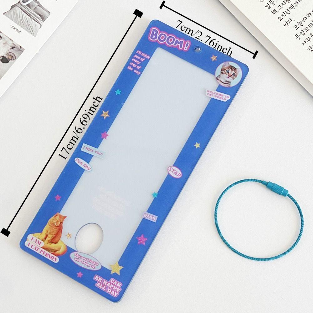 Ретро фотоальбом Акриловый держатель для фотокарточек Рамки для фотобудки Студент