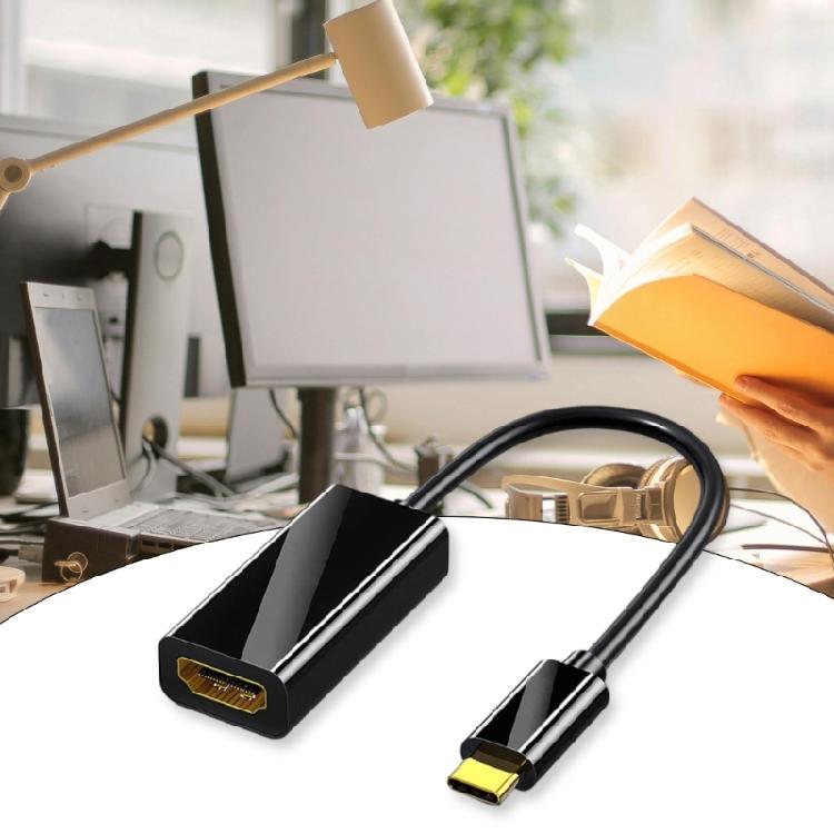Адаптер USB C на HDTV, поддержка высокого разрешения 4K для профессионального редактирования и развлечений, совместимость с несколькими устройствами