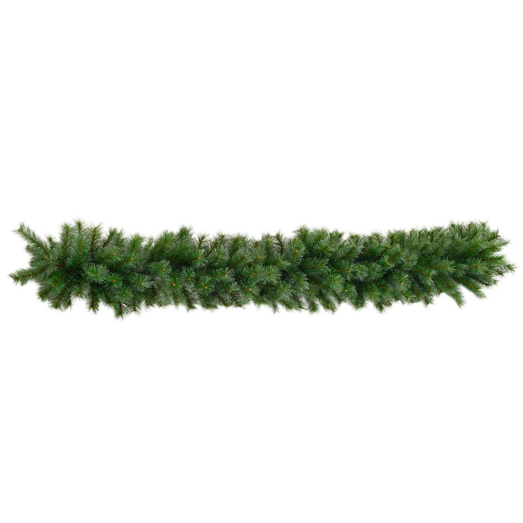 1.8m Artificial Christmas Garland Floral Decoration with 160 Tips, Green