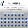 Felimoa Key Switches for Gaming Keyboards, Replacement Switches for Mechanical Keyboards, Pack of 30 (Blue Switches)