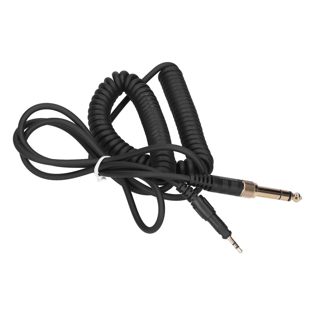 Stretchable Spring Headphone Audio Cord Replacement for ATHM50X M40X