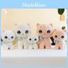 Plush Bowknot Cat Toy Cartoon Stuffed Animal Doll Room Decoration Kids Gift