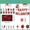 Halloween Decorations Halloween Banner And Spiraling Hanging Decorations Set
