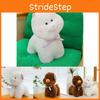 Stuffed Alpaca Animal Plush Toy Short Velvety Fur Kids Room Decor Doll Plush
