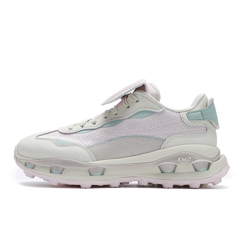 FILA KM2 Abrasion Resistant Breathable Low top Casual Shoes Women's Pink White F12W533101FFT