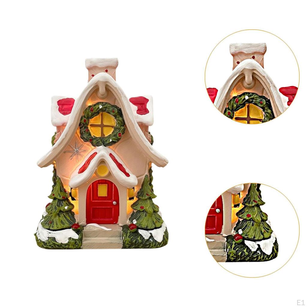 Снежный домик курильница скульптура посредничество рождественское украшение для гостиной чай