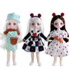 Милые аниме глаза 23 см BJD байтовые куклы для девочек DIY одеваются привлекательные фигурки комическое лицо кукла для подарка на день рождения, праздник, игрушки