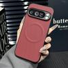 Магнитный чехол для телефона с текстурой карбона для Google Pixel 7 7A 8 8A 9 9A 10 Pro XL, тонкий защитный чехол с нескользящим краем