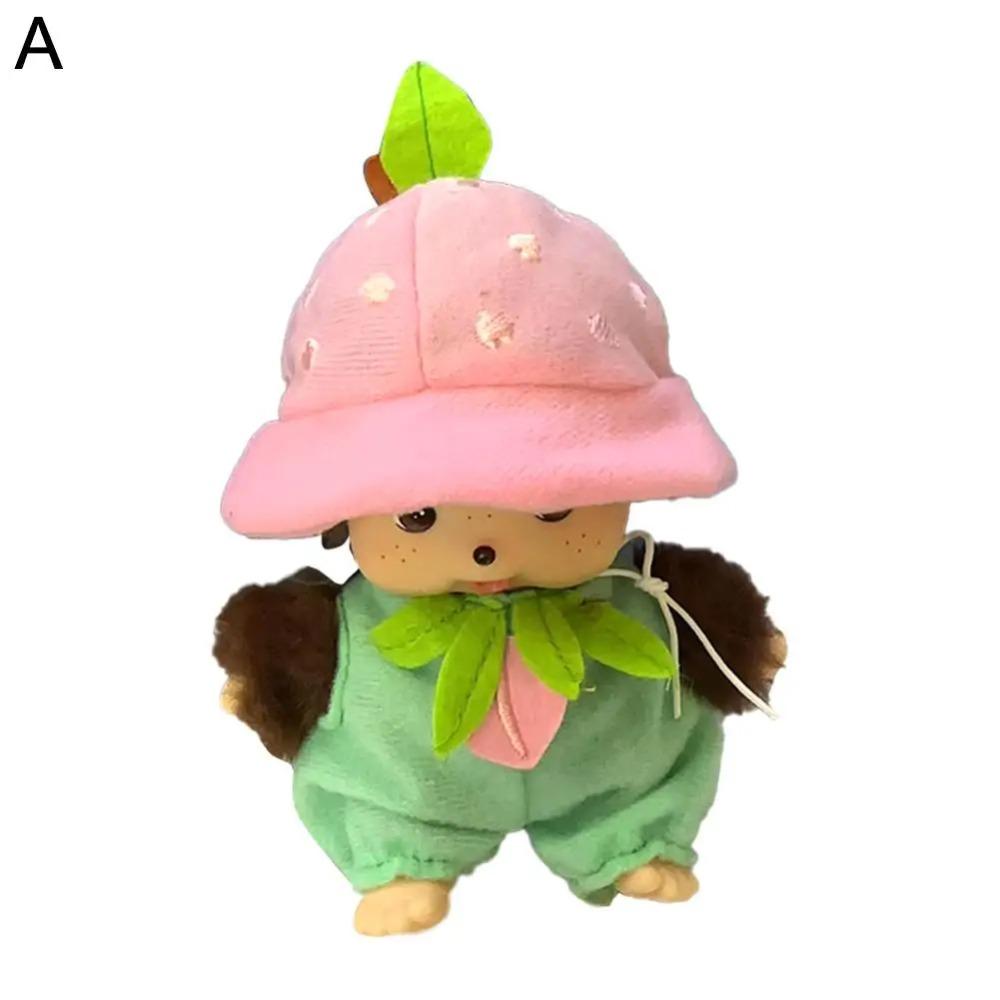 Фруктовое приключение Серия Monchiqi Плюшевая кукла ПП хлопок Милая кукла Подарок на день рождения Подвеска-украшение для школьной сумки Клубника Милая девочка 15 см