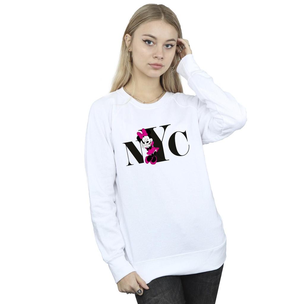 Disney Womens/Ladies Minnie Mouse NYC Sweatshirt
