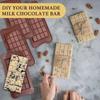 Силиконовые формы для шоколадных батончиков, формы для приготовления помадки, кофе, BPA, легкое высвобождение, антипригарное покрытие для белков, энергии, подарки ручной работы