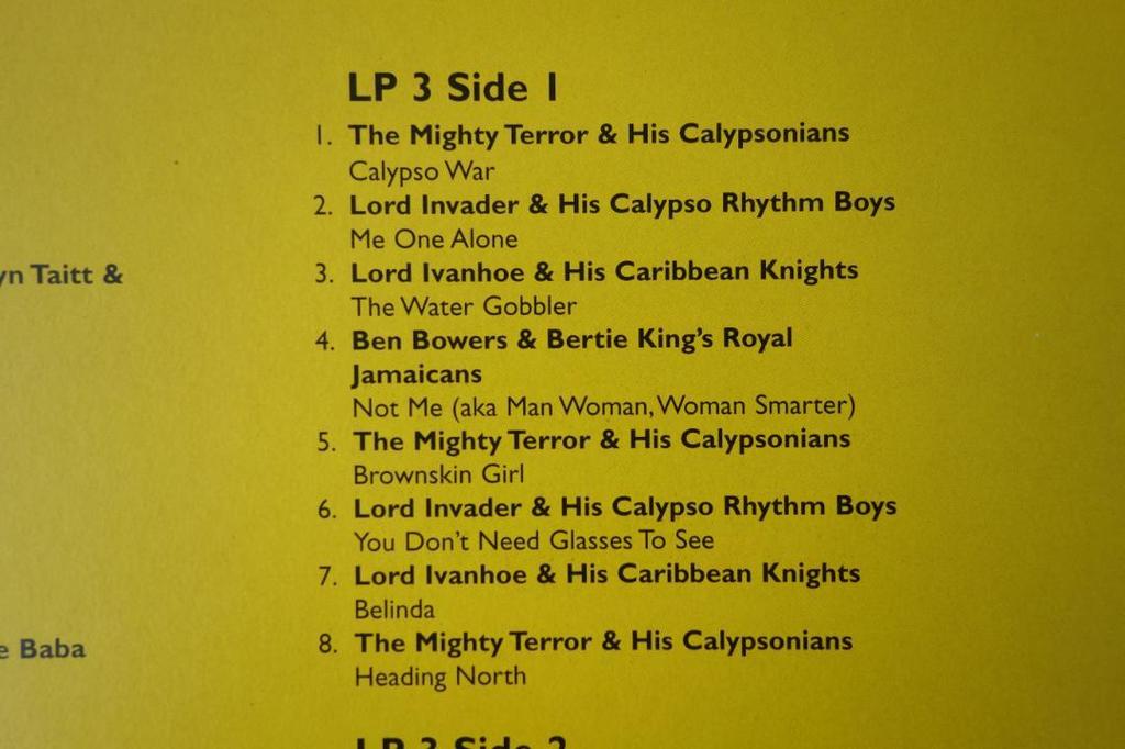 [USED] Trojan Calypso Box Set, 3-disc Record