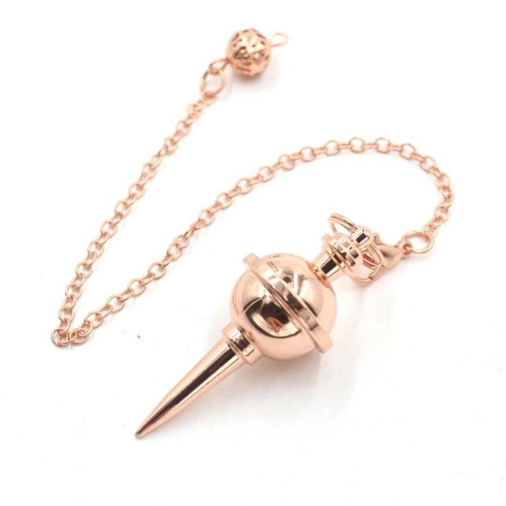 Energy Witch Spiritual Pendulos Pointed Meditation Cone Metal Pendulum Isis Pendulum Women