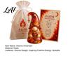 Gnome Ornament Emotional Support Figure with Card And Encouragement Gift for Her Gauze Bag Positive Energy Women Decor