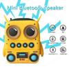 Мини Bluetooth беспроводная колонка, портативная IP65 водонепроницаемая колонка, стерео с картой, сабвуфер, подарок для детей.