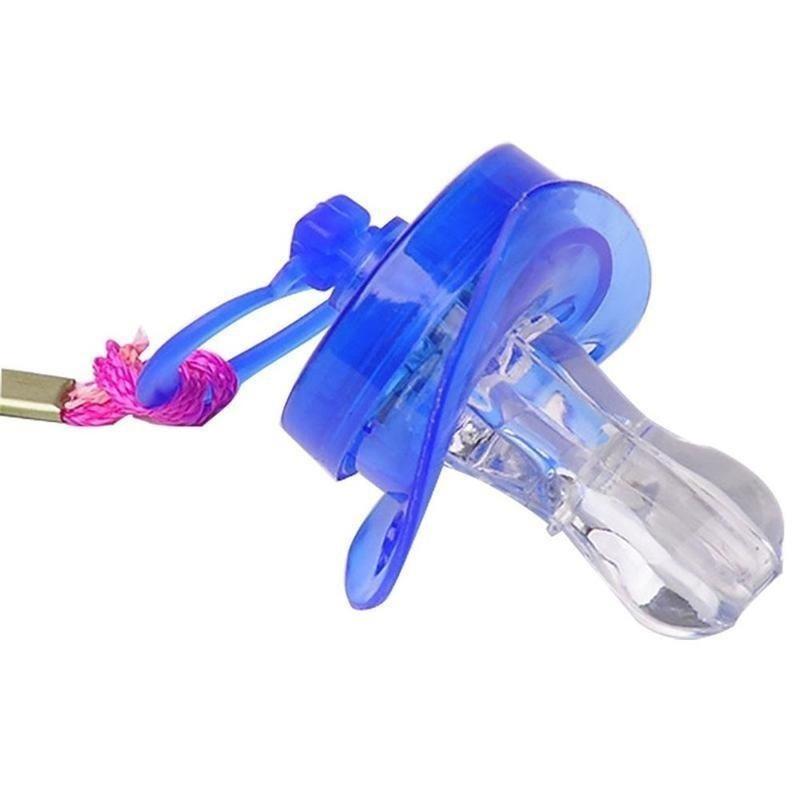 1 шт. Светящаяся соска со светодиодной подсветкой, Блестящая соска, Светящиеся игрушки для баров, вечеринок, фестивалей как для детей, так и для пожилых людей